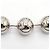 Collana con Pendente in Metallo Argento Balenciaga - vista 4