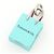 Colar Pendente de Prata Esterlina Tiffany & Co. Azul