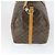 Borsa Keepall Bandoulière Louis Vuitton Monogram Canvas 60 Marrone - vista 4