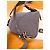 Zaino Love Moschino in denim azzurro e grigio - vista 12
