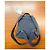 Zaino Love Moschino in denim azzurro e grigio - vista 2
