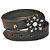 Ceinture Moschino en cuir noir