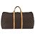 Borsa Keepall Louis Vuitton in tela Monogram 60 Marrone