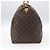 Borsa Keepall Louis Vuitton in tela Monogram 60 Marrone - vista 3