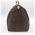 Borsa Keepall Louis Vuitton in tela Monogram 60 Marrone - vista 4
