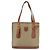 Céline Borsa tote Macadam vintage Celine in tela e pelle Beige