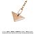 Collana Pendente Mini Triangolo Prada in Oro Rosa 18K - vista 10