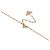 Collana Pendente Mini Triangolo Prada in Oro Rosa 18K - vista 5
