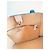 Neverfull Borsa Tote Lockme in pelle Louis Vuitton Beige - vista 15