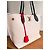 Neverfull Borsa Tote Lockme in pelle Louis Vuitton Beige - vista 6