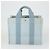 Hermès HERMES Borsa a Mano Bora Bora MM in Tela 2 Set Azzurro Baby Argento Auth mr1842 Blu chiaro - vista 3