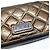 Chanel Geldbörse aus bronzefarbenem Leder - 2000er - Ansicht 3