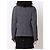 Chanel Blue Herringbone Wool Jacket - 2000s - view 4