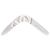 Chanel Logoed Boomerang - 2000s White Grey Sand - view 3