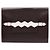Pochette in pelle marrone scuro Hermès Bordò