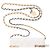 Borsa CHANEL Timeless/Classique in Pelle Bianca - 103251 Bianco - vista 10