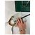 Bamboo Vintage Gucci Wildleder 2Way Bambus Handtasche Hellblau Golden - Ansicht 10