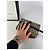 Clutch in pelle monogramma Ophidia vintage Gucci grigio marrone - vista 10
