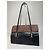 Vintage Loewe Madrid Lederhandtasche braun schwarz - Ansicht 6