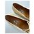 Céline Vintage Celine Lackleder Slipper Beige - Ansicht 9