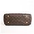 Borsa Louis Vuitton Pallas MM Monogram 2Way in marrone e bordeaux M40906 Bordò - vista 12