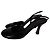 Autre Marque Slingbacks Baten 80mm negro en cuero
