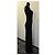 Paco Rabanne Piercing Maxikleid Schwarz Viskose - Ansicht 11