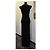 Paco Rabanne Piercing Maxikleid Schwarz Viskose - Ansicht 5