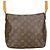 Borsa a Spalla Looping MM di Louis Vuitton Marrone Monogramma