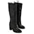 Chanel Schwarze Lederstiefel  - Ansicht 3