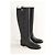 Gucci Botas de montar de cuero negro - vista 3