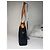 Vintage Courreges Lederhandtasche schwarz und braun - Ansicht 8
