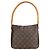 Borsa a Spalla Looping MM di Louis Vuitton Marrone Monogramma - vista 2