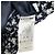 Autre Marque Kumikyoku Langarm-Maxikleid mit V-Ausschnitt und Blumenprint Blau - Ansicht 6