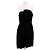 Alexandre Vauthier Schwarzes trägerloses Kleid