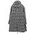 Chanel Houndstooth Wool Coat Black - view 2