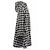 Chanel Houndstooth Wool Coat Black - view 3