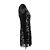 Dolce & Gabbana Kurzes schwarzes Spitzenkleid - Ansicht 3