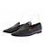 Mocassini Alaïa in pelle nera Nero