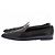 Mocassini Alaïa in pelle nera Nero - vista 3