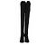 Gianvito Rossi Botas altas negras Negro - vista 4