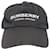 Burberry Schwarze Snapback-Kappe Baumwolle