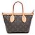 Louis Vuitton Borsa Neverfull BB Monogramma Marrone