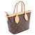 Louis Vuitton Borsa Neverfull BB Monogramma Marrone - vista 2