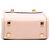 Fendi Mini Borsa Sunshine Shopper in Pelle Rosa - vista 3