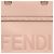 Fendi Mini Borsa Sunshine Shopper in Pelle Rosa - vista 7