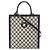 Céline Borsa tote verticale piccola in tela Triomphe bianca di Celine Bianco