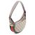 Bolso de Hombro Gucci Mini GG Supreme Web Ophidia Marrón Castaño Beige - vista 2