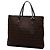 Fendi Braune Zucchino Canvas Tote Dunkelbraun - Ansicht 2