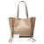 Sacola de compras Milo de couro bege grande Chloé - vista 8
